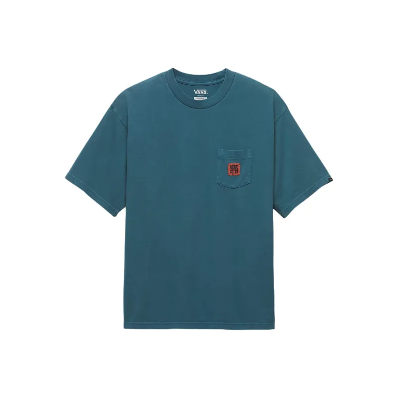 Vans MTE Crestline Pocket T-Shirt Men's Stargazer Blue-0