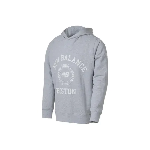 New Balance Sweatshirt Men's Heather Gray Blue