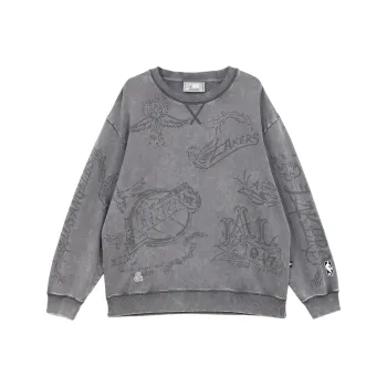 JACK JONES· x NBA Sweatshirt Men's Robin Gray