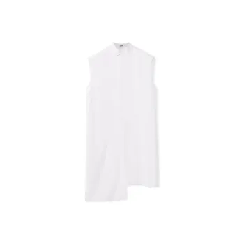 LOEWE Sleeveless Asymmetric Bib Front Long Shirt