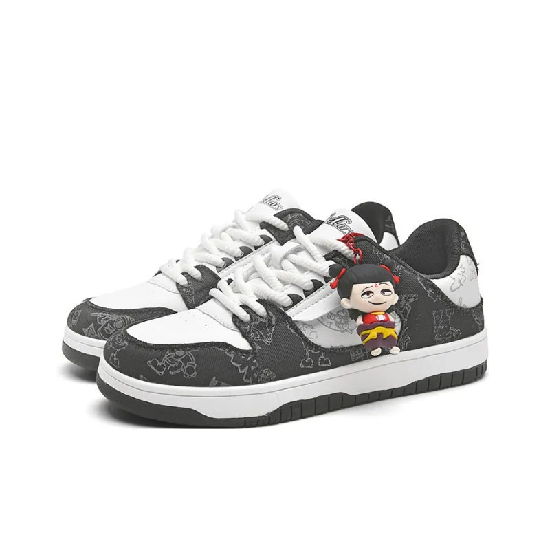 TCELLARS Cushioning, Abrasion Resistant, Height Increasing Low Top Skateboard Shoes Unisex-3