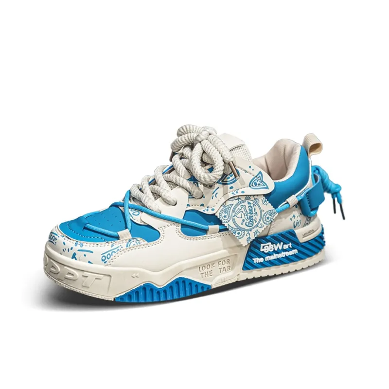 Hong Kong Meng Slip Resistant, Abrasion Resistant, Breathable Low Top Skateboard Shoes Men's-11