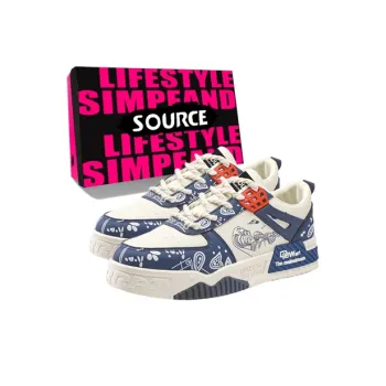 SOURCE Abrasion Resistant Balance Lightweight Low Top Skateboard Shoes Men's