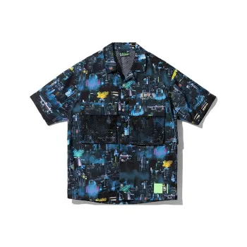 LINING Badfive Shirts Men Dark Blue
