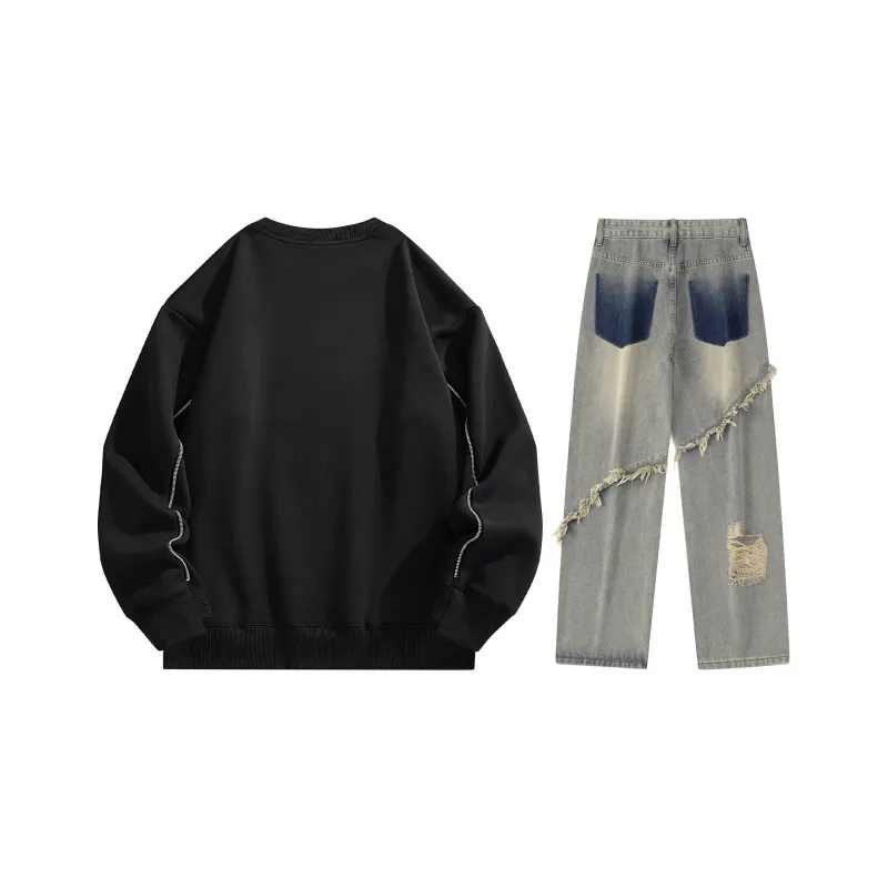 Crayon Shinchan Sweatshirt Set Unisex-1
