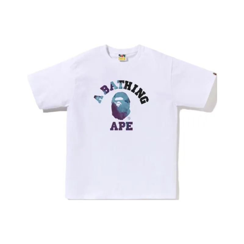 Bape Tie Dye College Tee-1