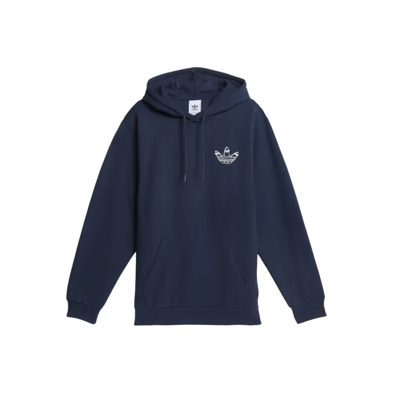 Adidas Originals Henry Jones Graphic Hoodie Sweatshirt Men's Marine Blue-0
