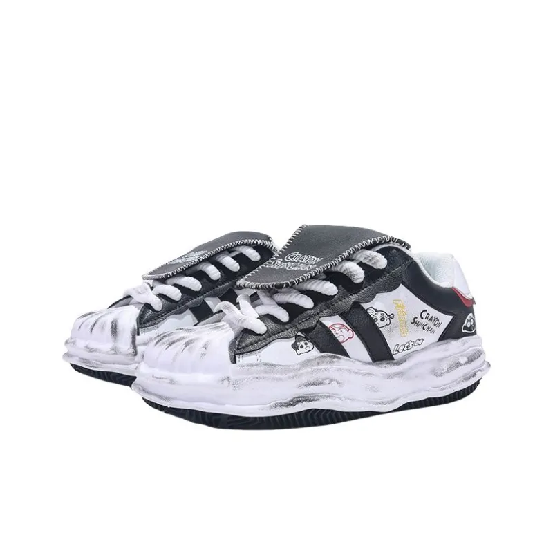 SHINCHAN x Jifffly Coverage Slip Resistant And Abrasion Resistant Low Top Skateboard Shoes Women's-3
