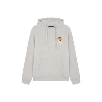 Maison Kitsune Barbour X Mk Fox Head Hoodie