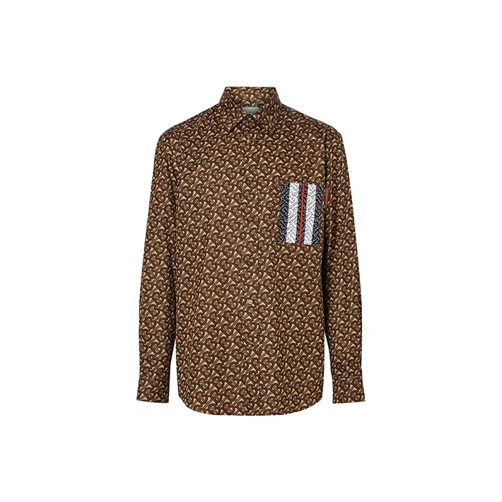 Burberry Shirts Unisex Brown-0