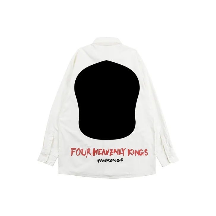 WOOKONG Shirts Men White-0