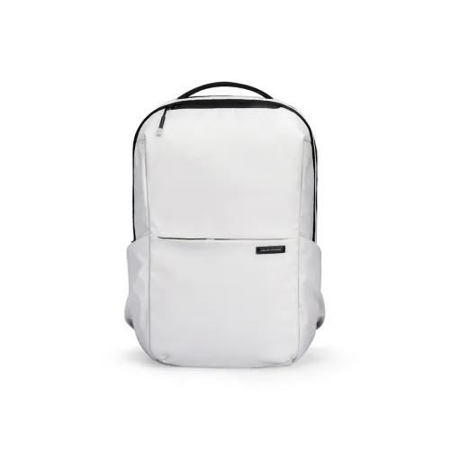 MARK RYDEN Oxford University Student Trendy Backpack Regular Men's Ivory White/Lemon