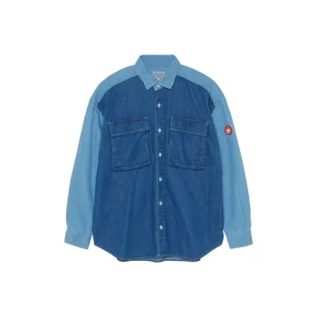 Cav Empt Shirts Unisex Denim Blue