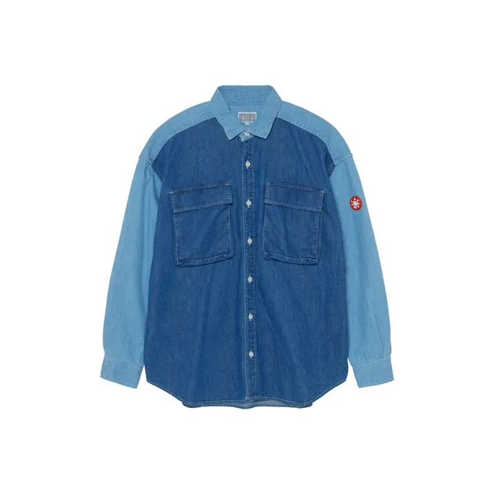 Cav Empt Shirts Unisex Denim Blue-0
