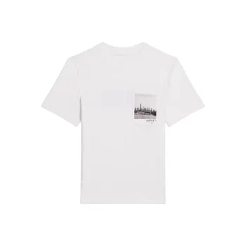 Helmut Lang Skyline Postcard T Shirt
