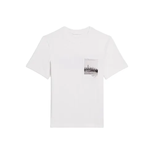 Helmut Calvin Skyline Postcard T Shirt