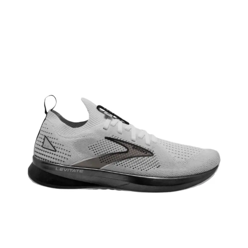 Brooks Levitate StealthFit 5 Anti Slip Wear Resistant Low Top Running Shoes Women's Gray-1