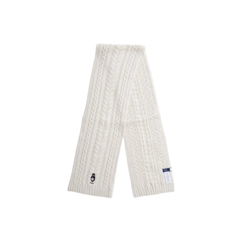 Polo Ralph Lauren Wool Scarves Women's White-0