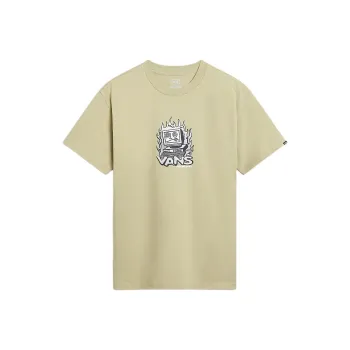 Vans Digital Repair T-Shirts Men Light Umber