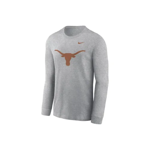 Nike Texas Longhorns Primary Logo Men's Nike College Long Sleeve T Shirt