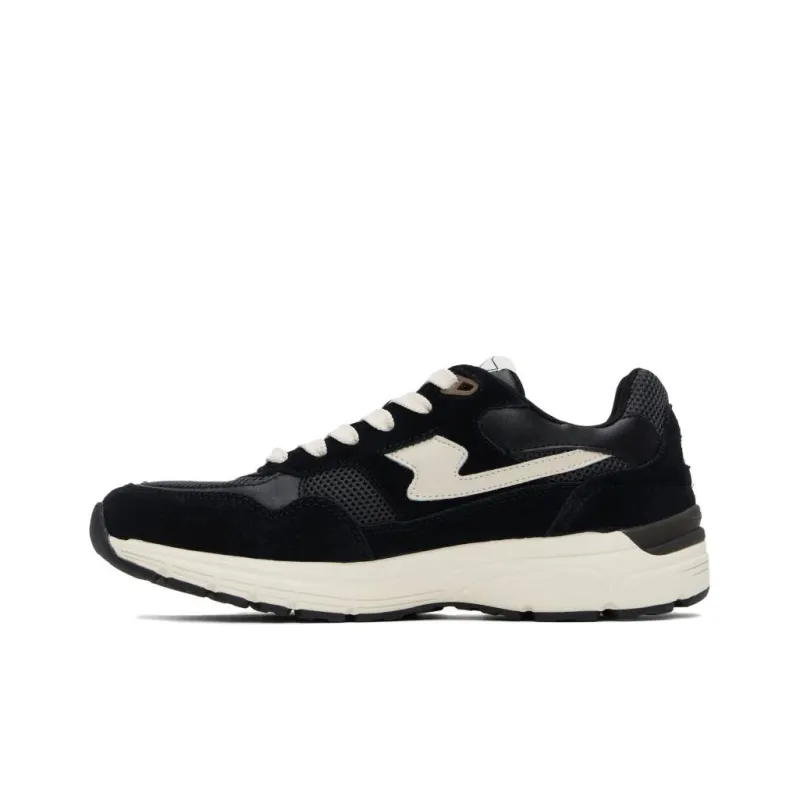 Stepney Workers Club Amiel S Strike Runner Low Top Casual Shoes Men's Black-0