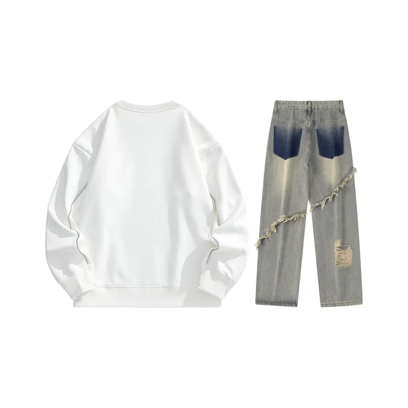 Crayon Shinchan Sweatshirt Set Unisex-7