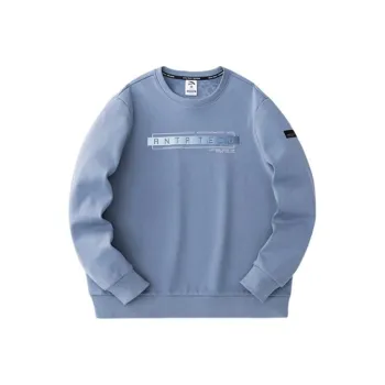 Anta Variety Training Collection Sweatshirt Men's Ancient Wall Gray