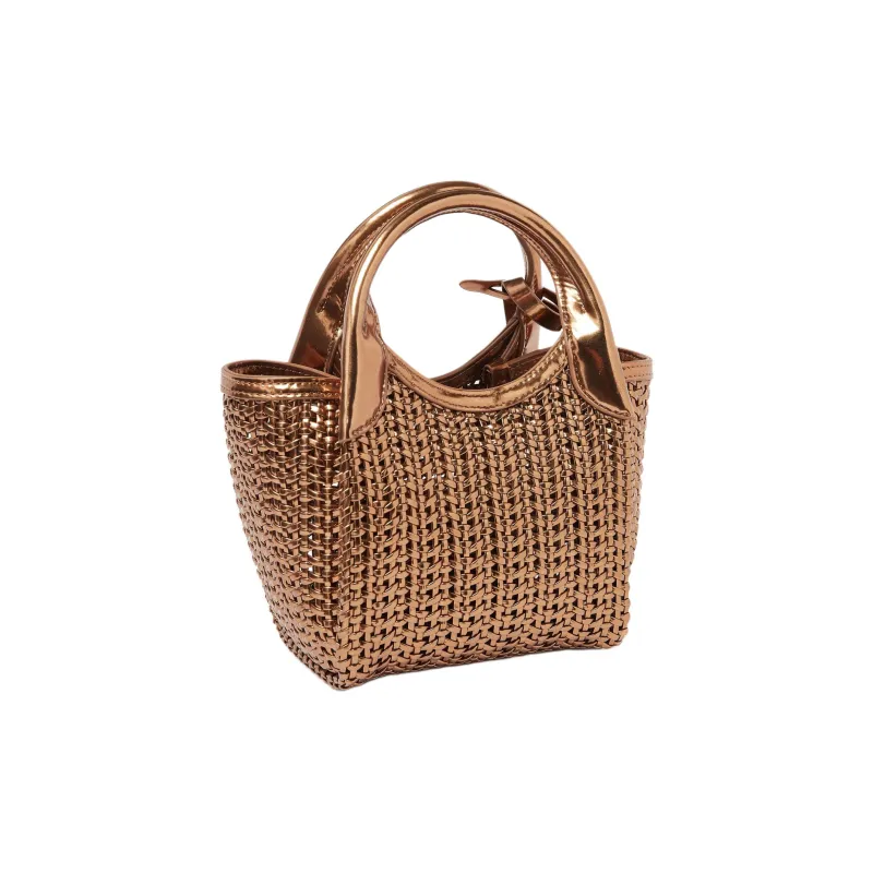 EMPORIO ARMANI Artificial Leather Tote Bag, Shopping Bag, Shoulder Bag, Crossbody Bag, Handbag Trumpets Women's Brown-1