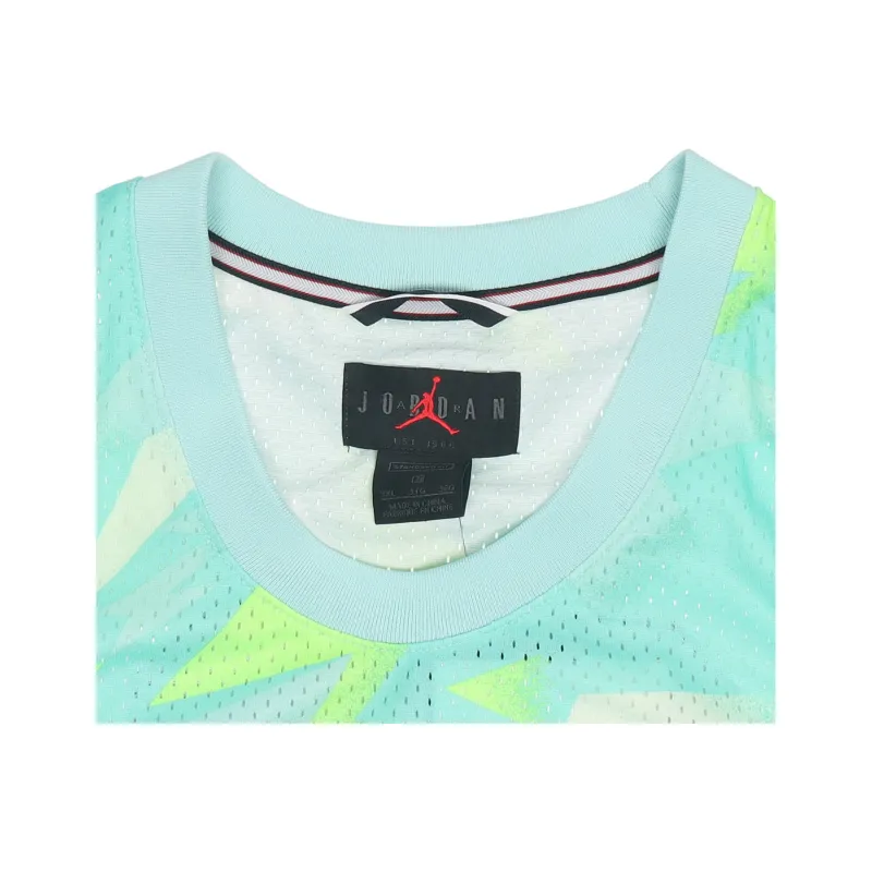 Jordan Basketball Jersey Men's Green-2