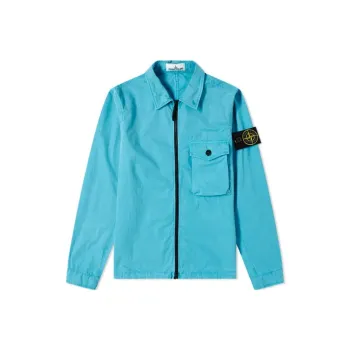 STONE ISLAND Shirts Men Blue
