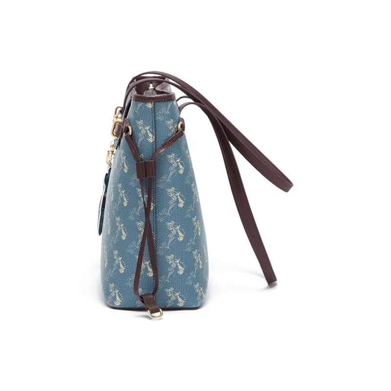 CNOLES PVC Shoulder Bag Regular Women's Creamy Apricot Coffee-9