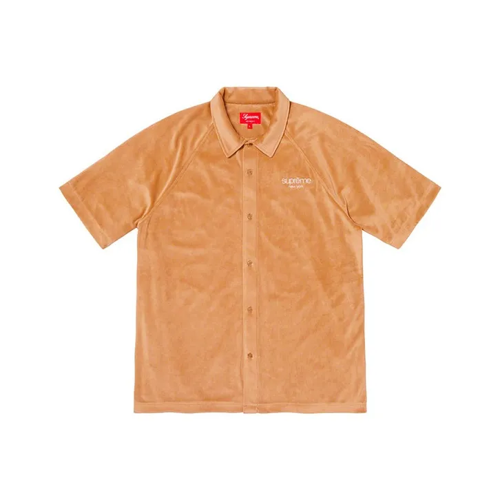 Supreme Velour S/S Shirt-0