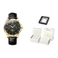 Black Leather Gold Case Black Dial[Box Limited Edition]