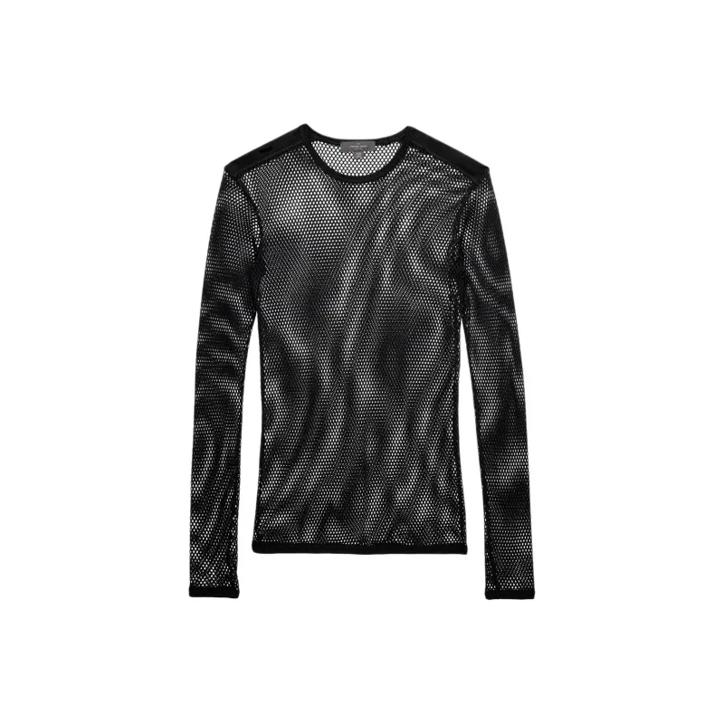 ZARA Stefano Pilati Collaboration T Shirts Men Black-0