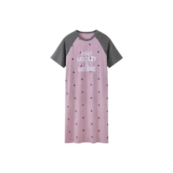 JINGYUN x Disney Nightgown Women's Light Daylily Purple
