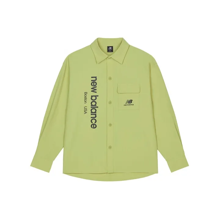 New Balance Shirts Men Green-0