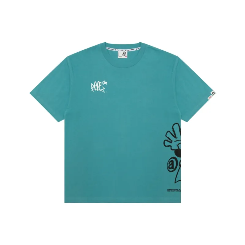 Aape Graphic print T shirt-2