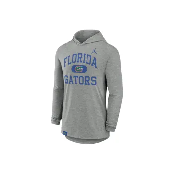 JORDAN Florida Gators Blitz Men's Nike Dri FIT College Long Sleeve Hooded T Shirt