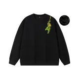 Black Fleece-Lined and Thickened