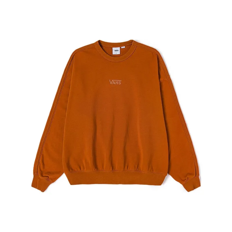 Vans Sweatshirt Unisex Red Brown-0