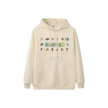 RENBEN Sweatshirts Unisex Apricot