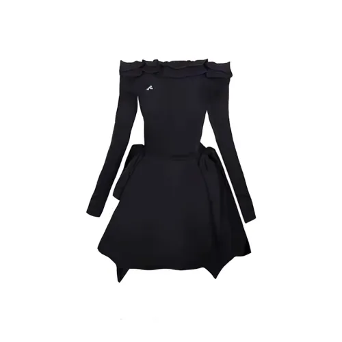 BDGU Long Sleeved Dresses Women's Black