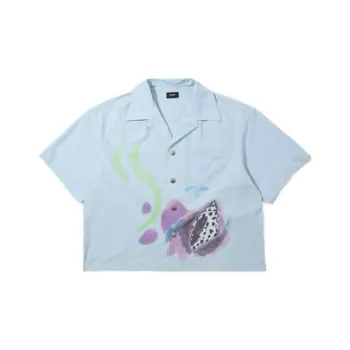 WE11DONE Boxy Print T Shirt