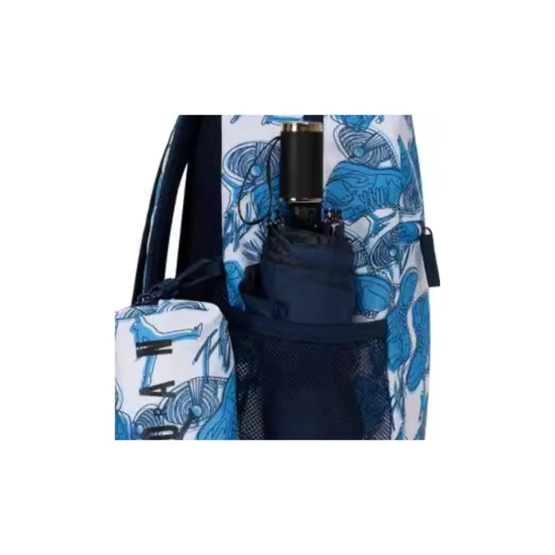 Jordan Polyester Backpack Unisex Blue-5