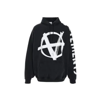 Vetements Double Anarchy Hoodie
