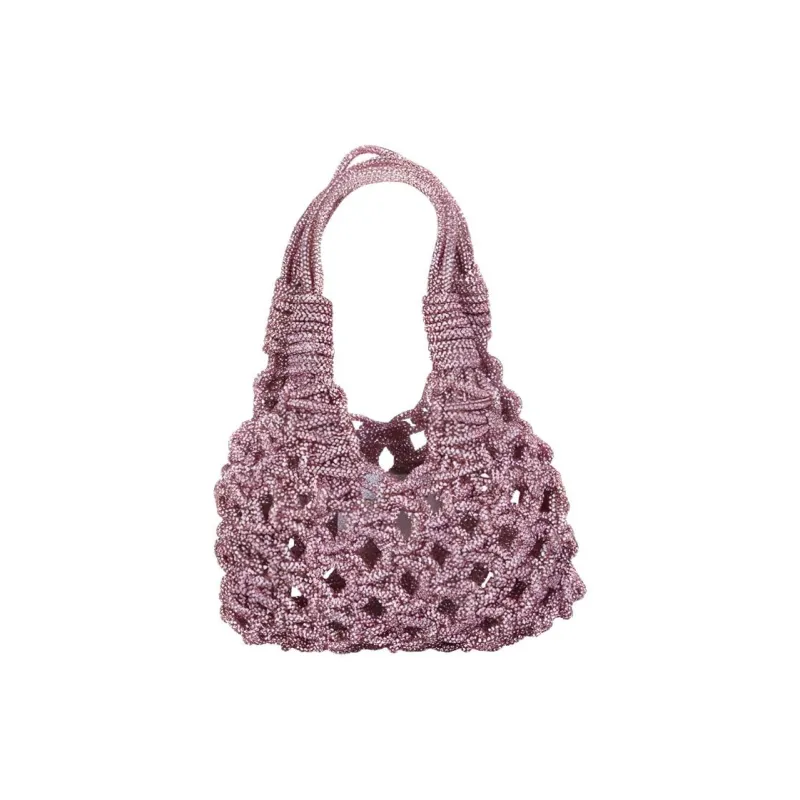 HIBOURAMA Resin Handbag Mini Women's Pink-1