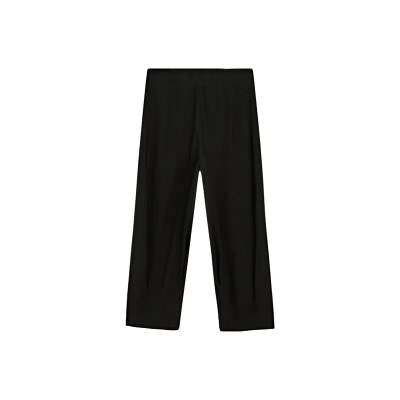 Massimo Dutti Casual Pants Women's Black-1