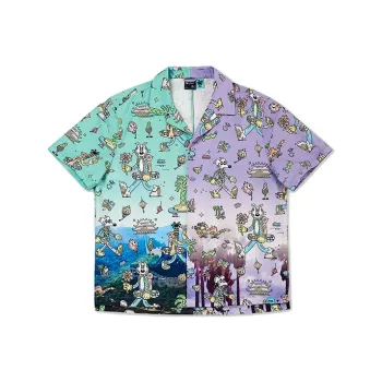 Steven Harrington X LINING Skateboard Shirts Unisex Multicolor