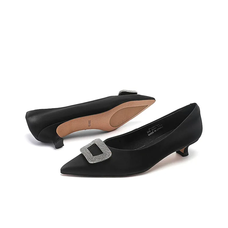 BLOCCO5 Block Heel High Heels 4CM Women's-4