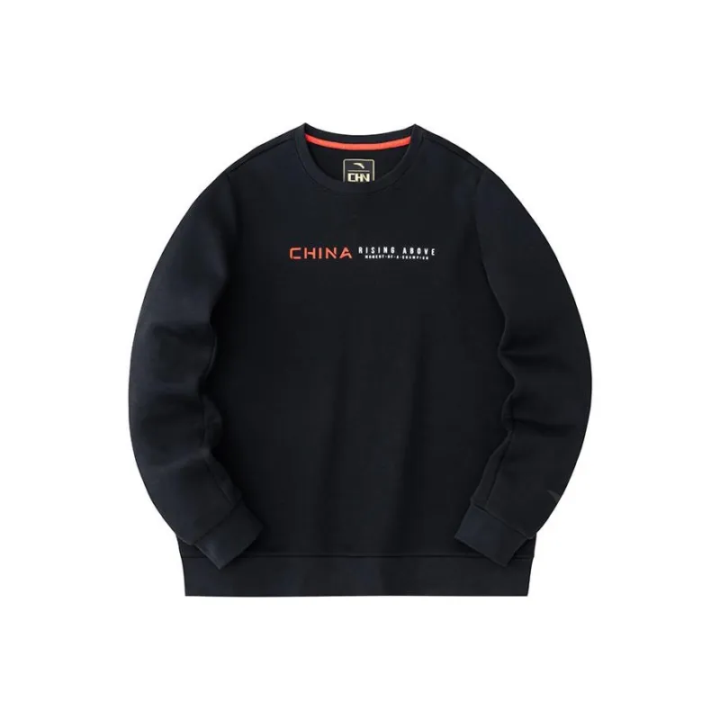 Anta Variety Training Collection Sweatshirt Men's Basic Black-0
